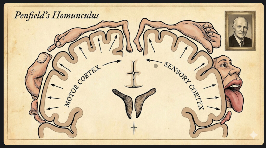ペンフィールドの脳地図